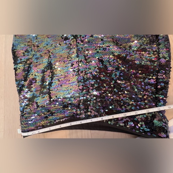 High Quality Black Sequin Party Suit - Glam Night Out - Size M - Picture 7 of 8